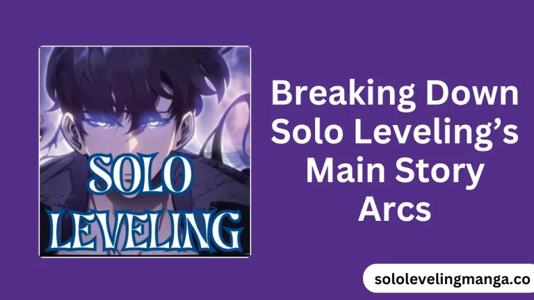 breaking down solo levelings main story