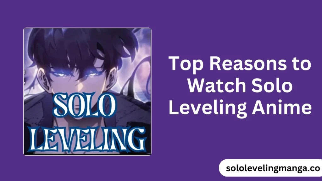 Top Reasons to Watch Solo Leveling Anime